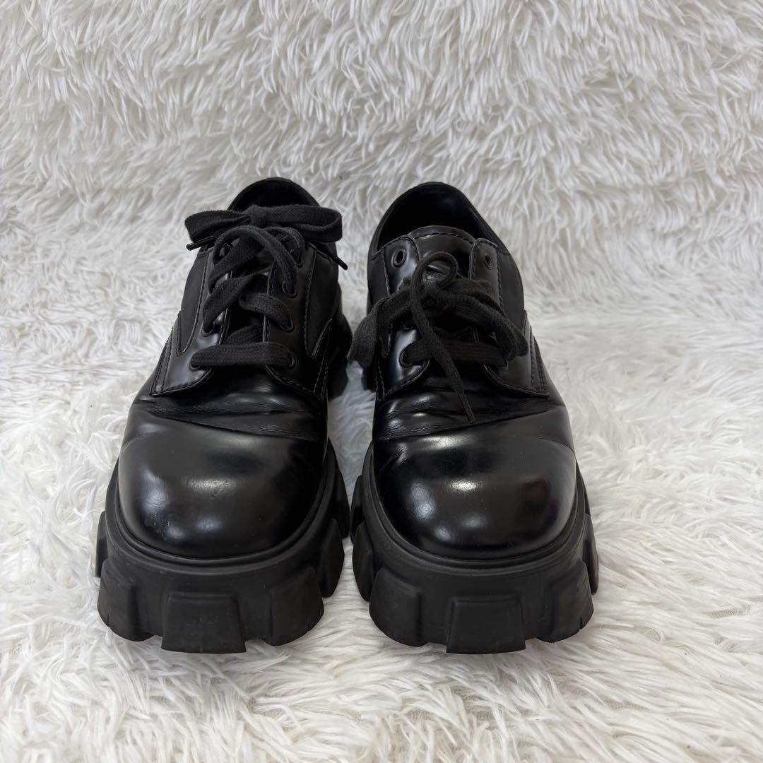 PRADA レザーシューズ ブラック UK7 メンズ