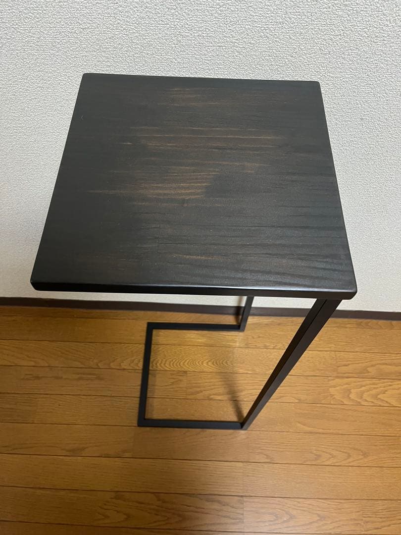 Hir　コの字型サイドテーブル　高さ83cm