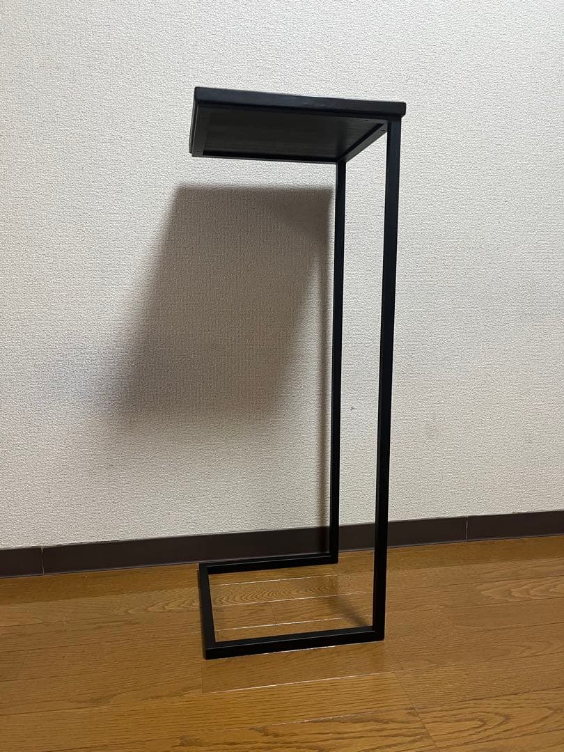 Hir　コの字型サイドテーブル　高さ83cm