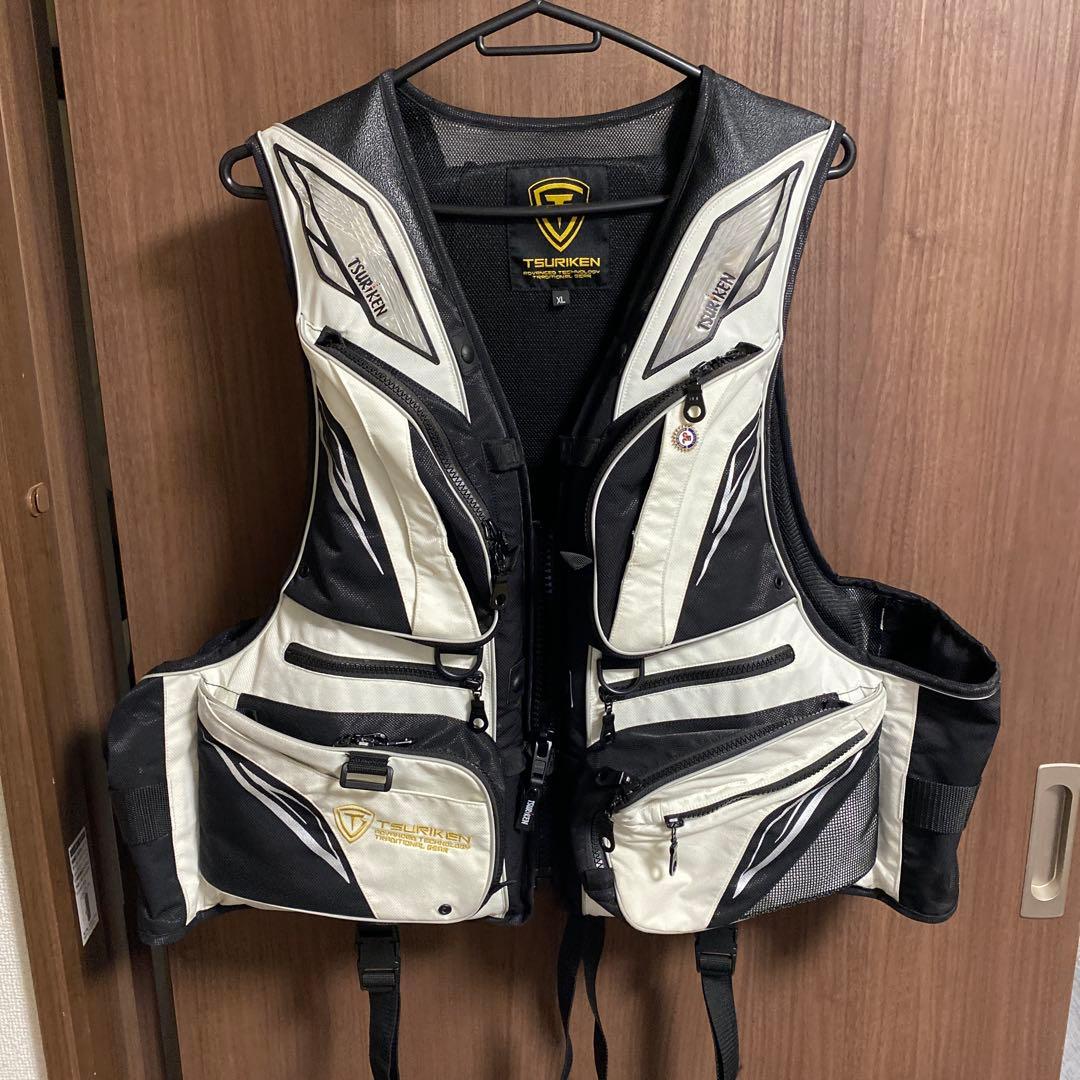 はちさん専用　TSURIKEN フィッシング用ライフジャケット サイズXL