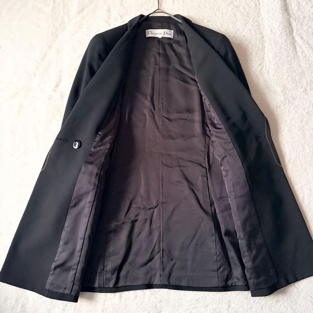 6269 希少✨ クリスチャンディオール テーラードジャケット 11 金ステッチ