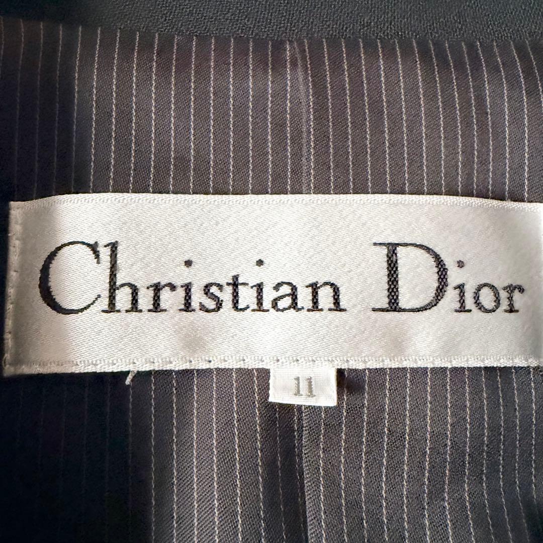 6269 希少✨ クリスチャンディオール テーラードジャケット 11 金ステッチ