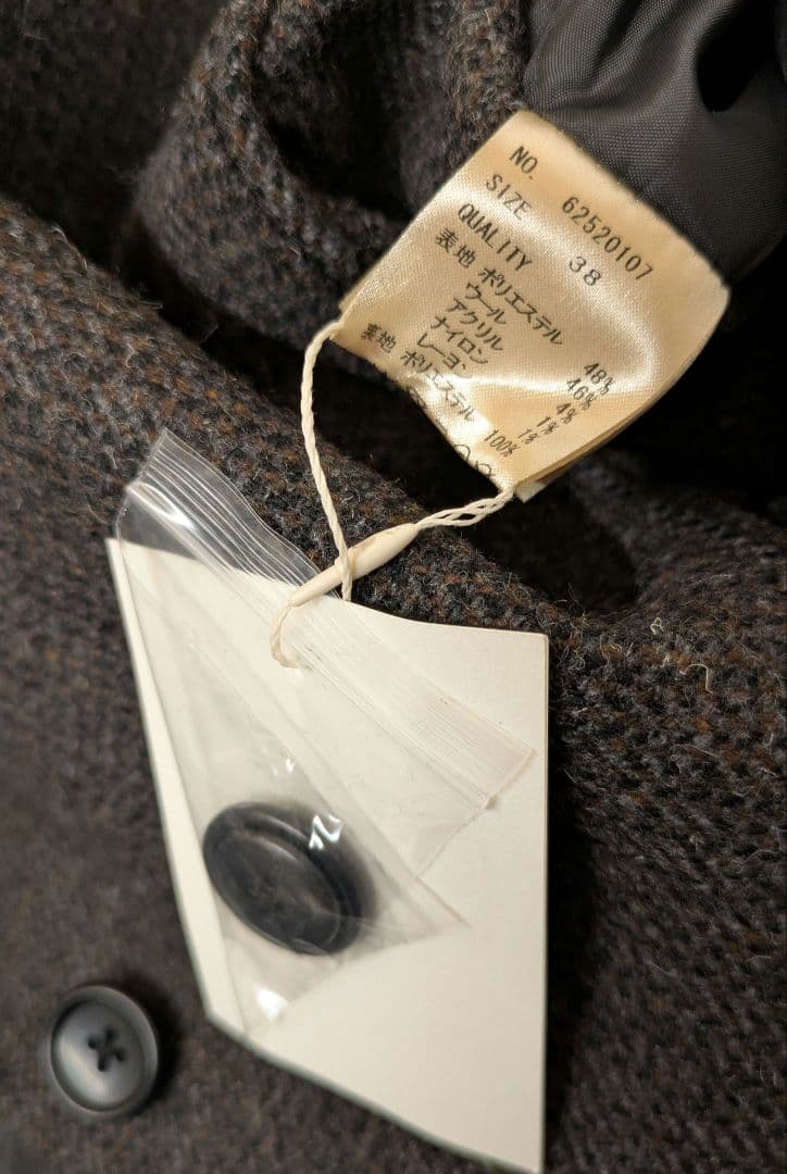 専用出品 anuke Herringbone Wool Jacket ブラウン