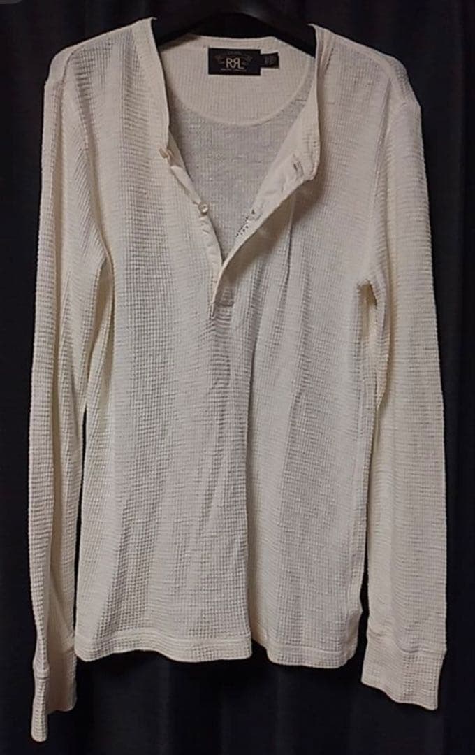 RRL ダブルアールエル ヘンリーネックカットソー キムタク着