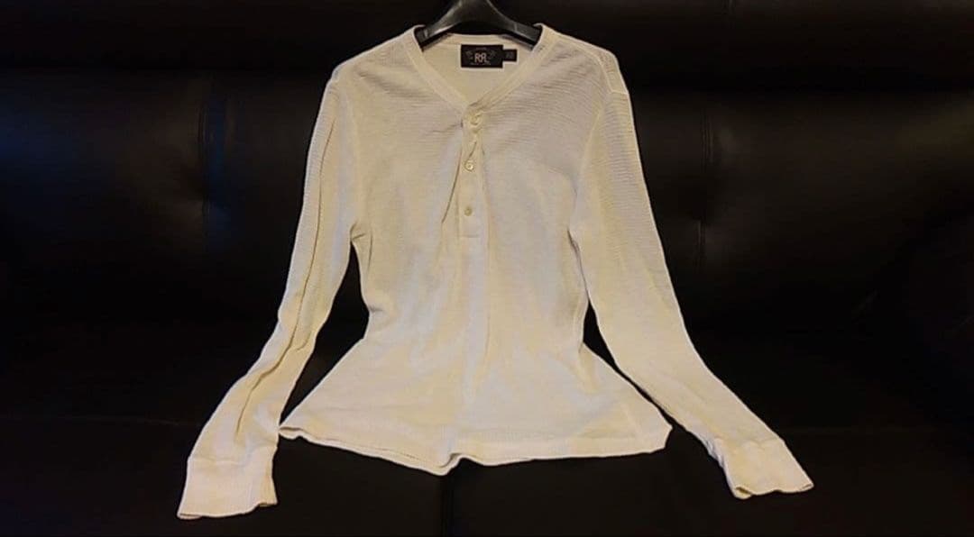 RRL ダブルアールエル ヘンリーネックカットソー キムタク着