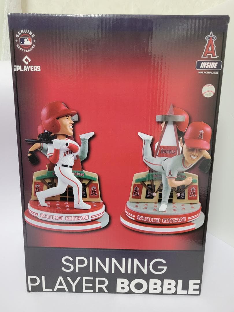 世界限定221個　大谷翔平　ボブルヘッド　二刀流回転式　2021年初版　※超希少