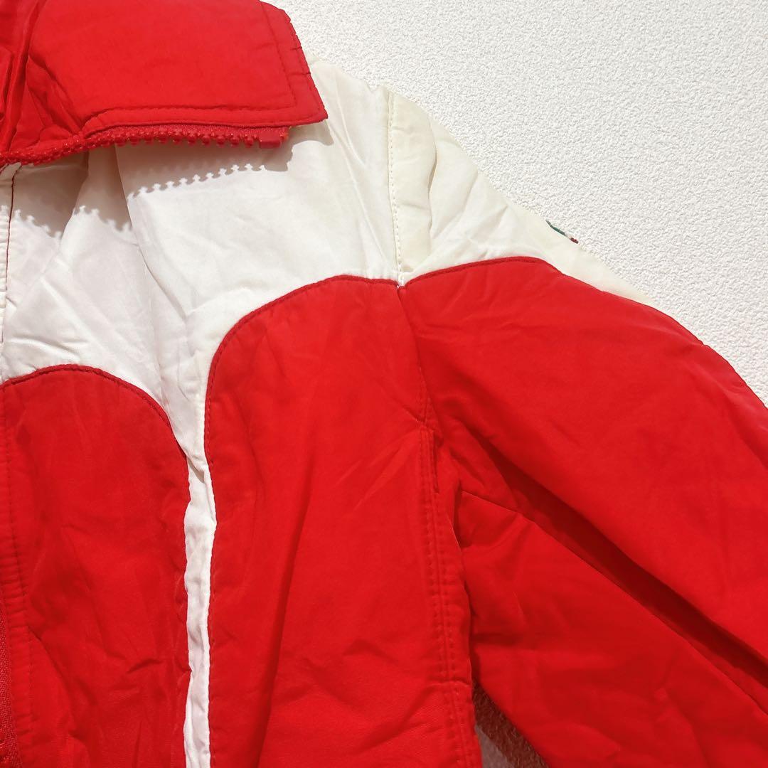 San Felice 【M】ヴィンテージ スキージャケット 赤 白 イタリア