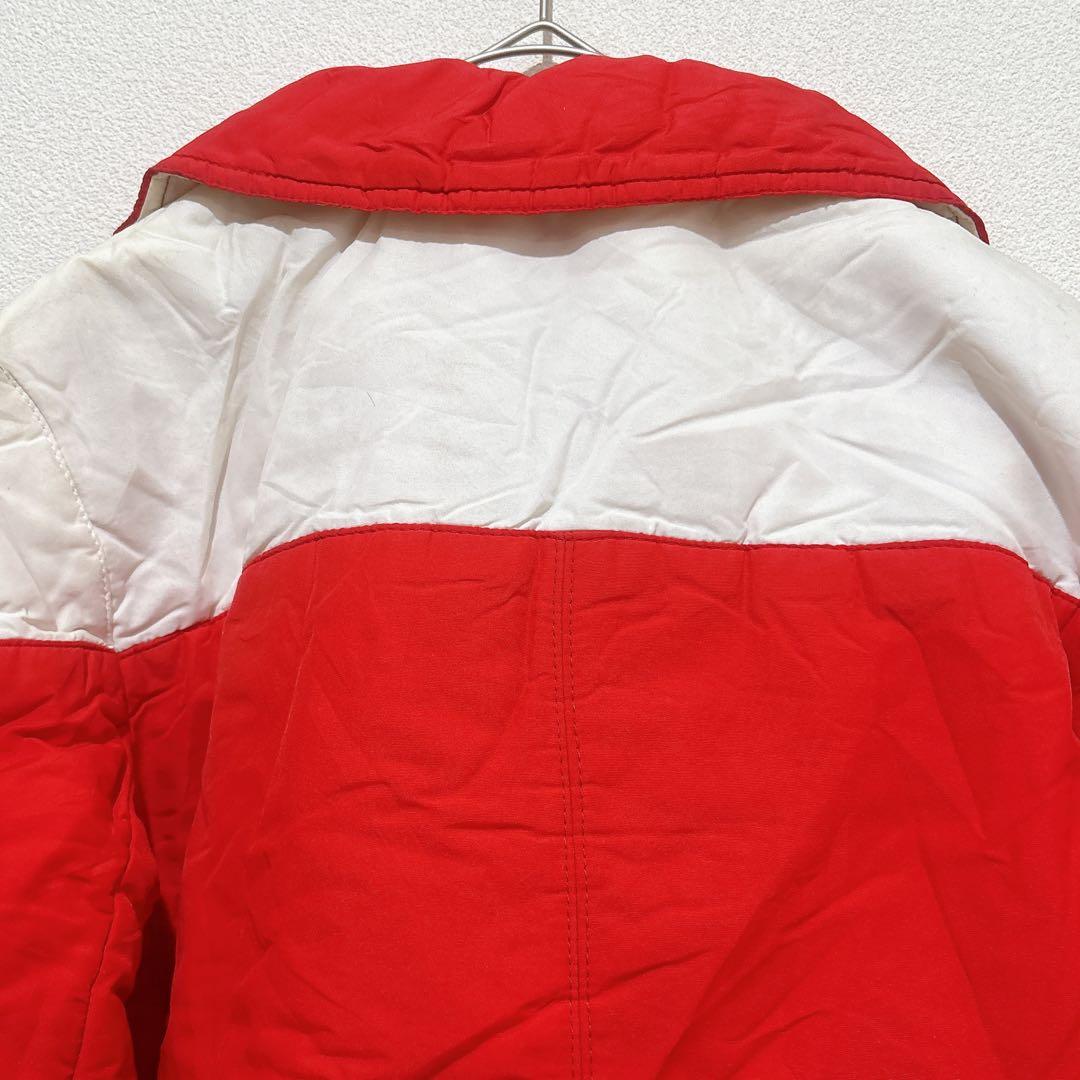 San Felice 【M】ヴィンテージ スキージャケット 赤 白 イタリア