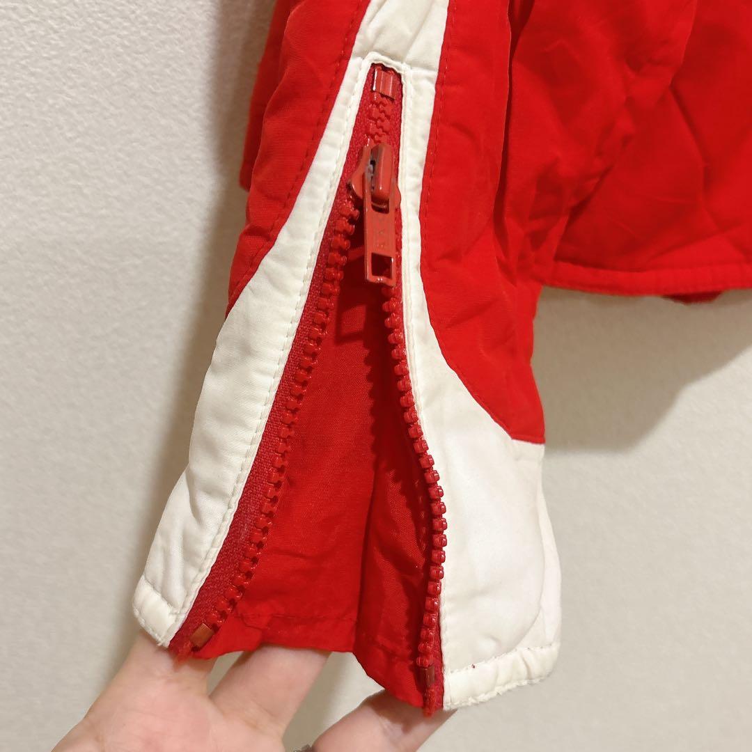 San Felice 【M】ヴィンテージ スキージャケット 赤 白 イタリア
