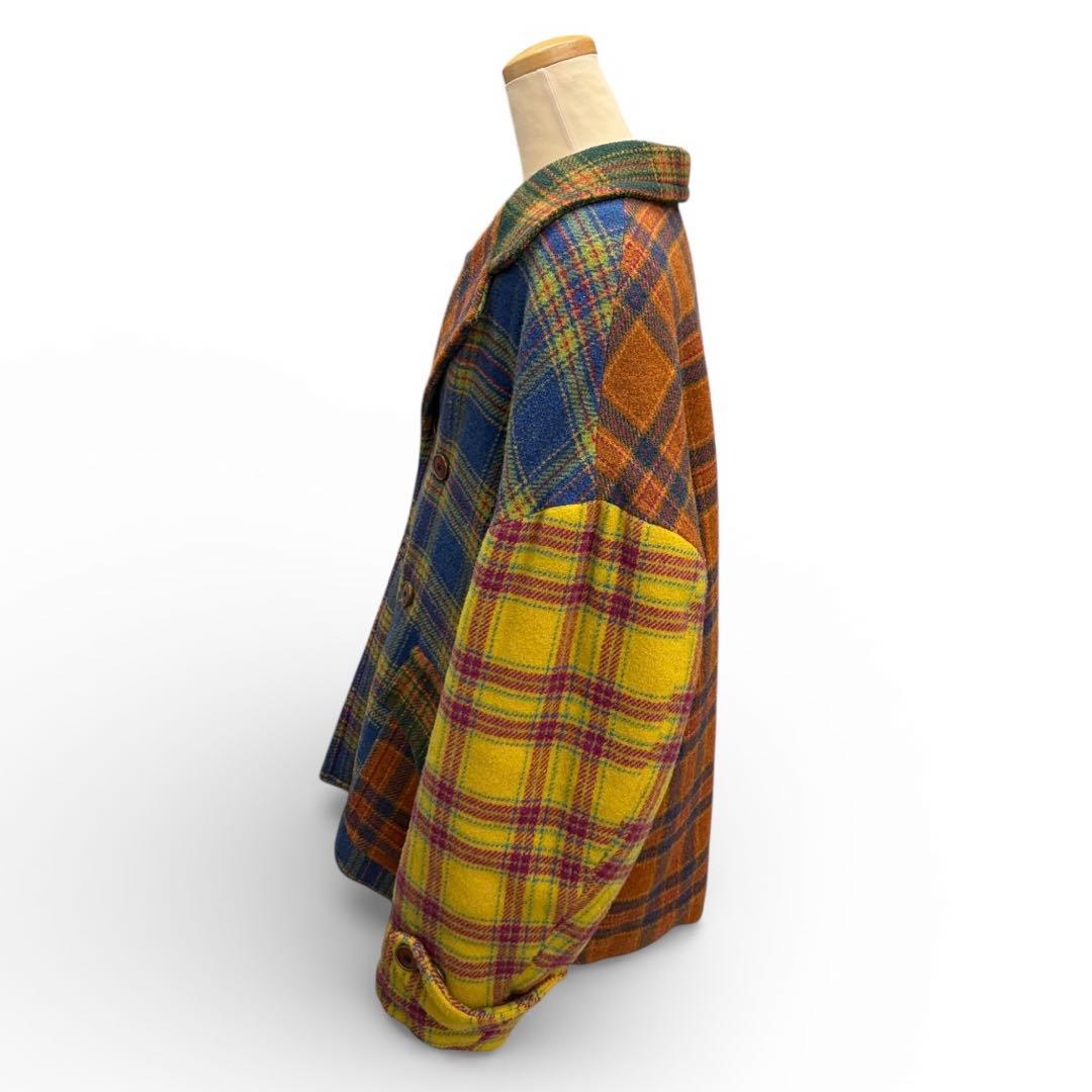 DOLCE &GABBANA ドルガバ　チェック　古着　イタリア製　アウター