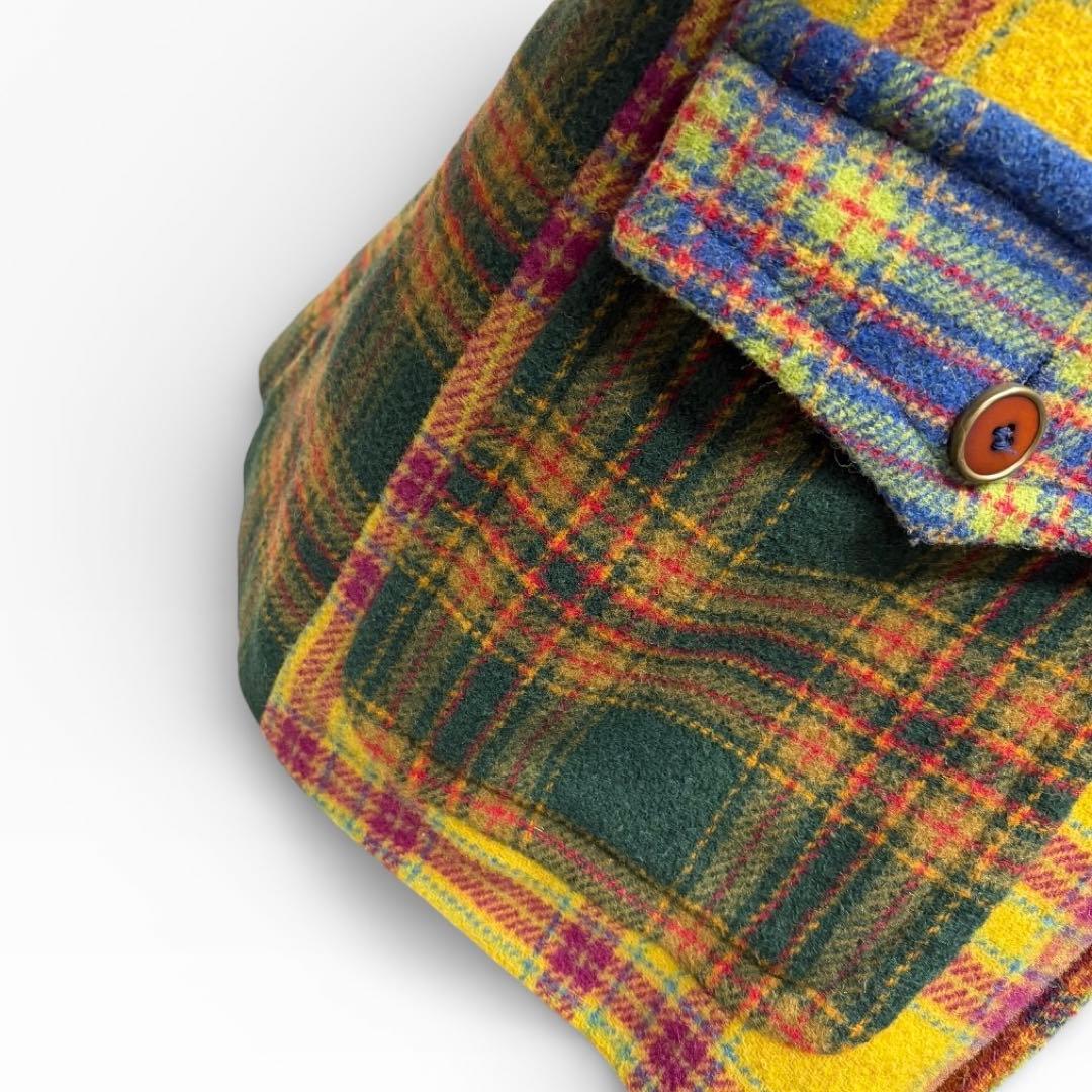 DOLCE &GABBANA ドルガバ　チェック　古着　イタリア製　アウター