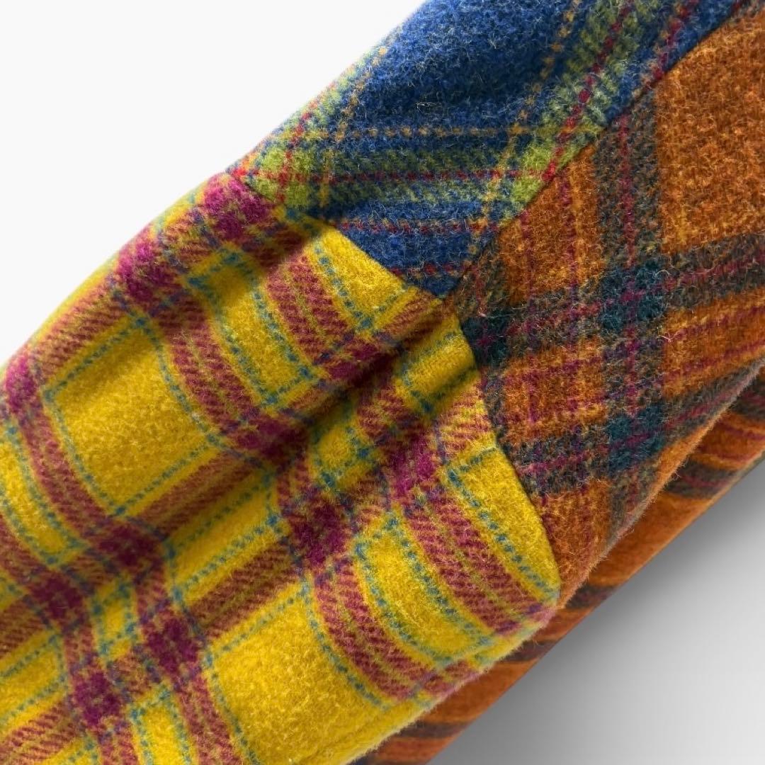 DOLCE &GABBANA ドルガバ　チェック　古着　イタリア製　アウター