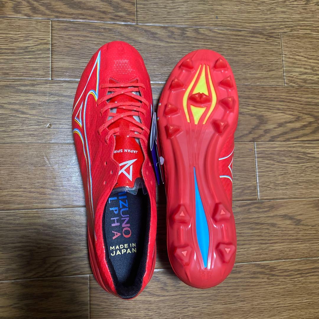 mizuno ミズノアルファ JAPAN レッド 26.5cm