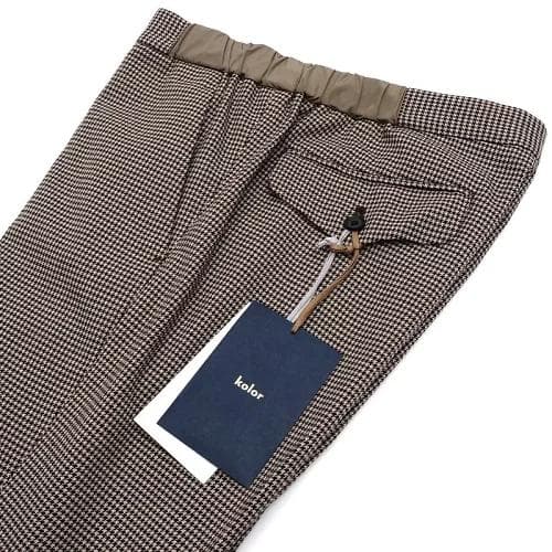 L0440S 新品 kolor ラックス パンツ ベージュ ：2