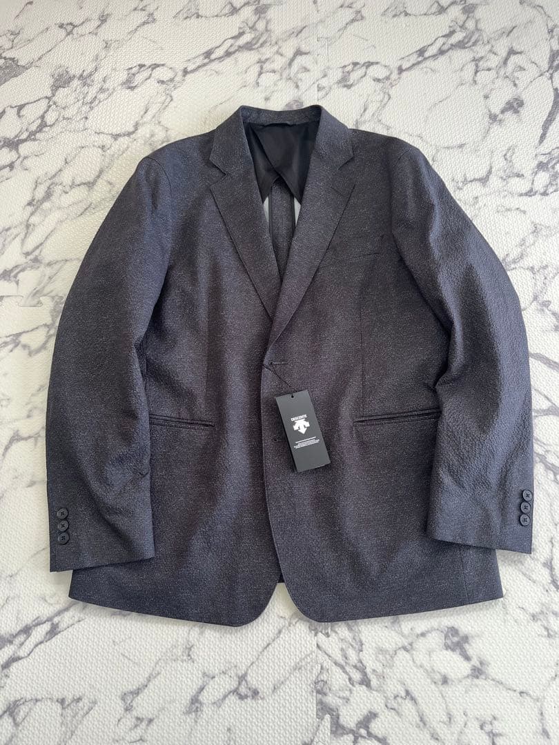 未使用 DESCENTE デサント スーツ セットアップ グレー系 BE4