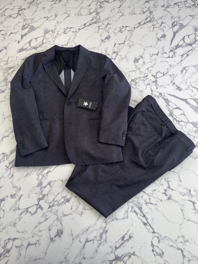 未使用 DESCENTE デサント スーツ セットアップ グレー系 BE4