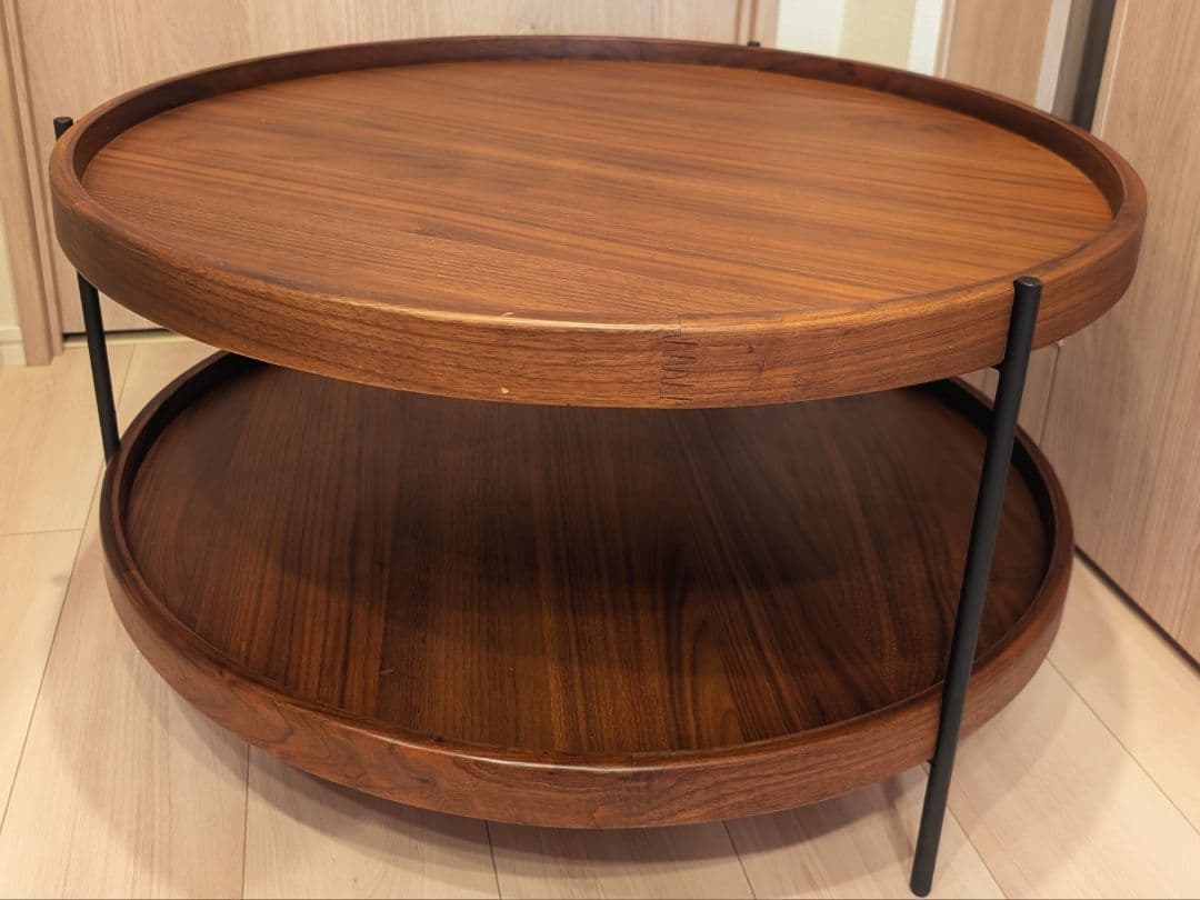 スケッチ　フムラ　コーヒーテーブル　ウォールナット　HUMLA