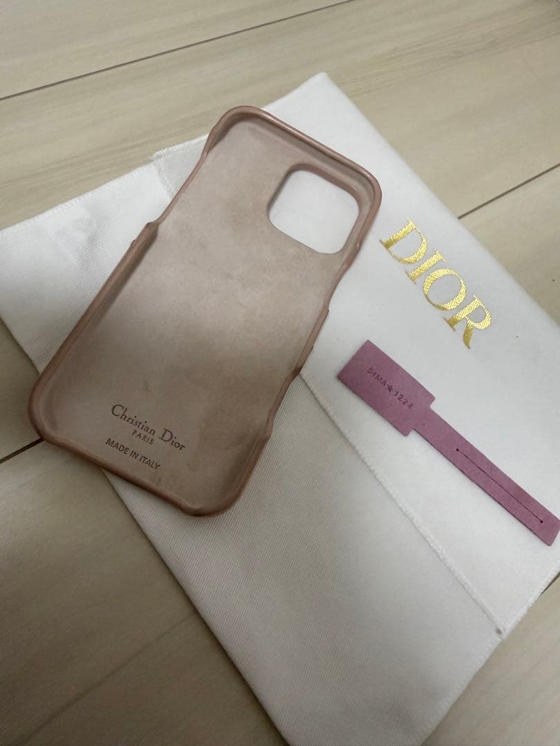 Dior キルティングレザー iPhoneケース