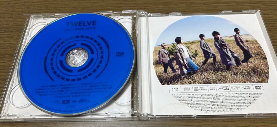 ［8.23削除予定］ ミセスグリーンアップル　TWELVE CD＋DVD