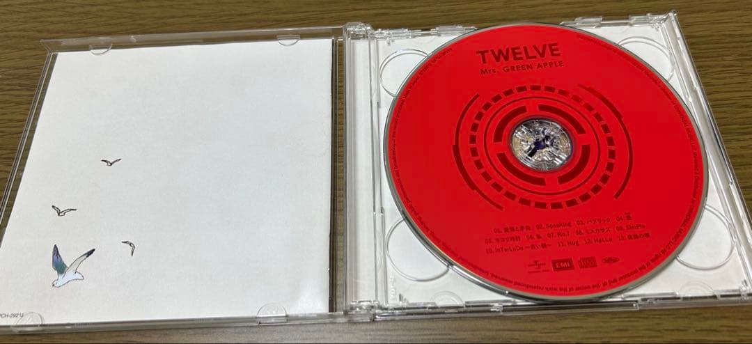 ［8.23削除予定］ ミセスグリーンアップル　TWELVE CD＋DVD