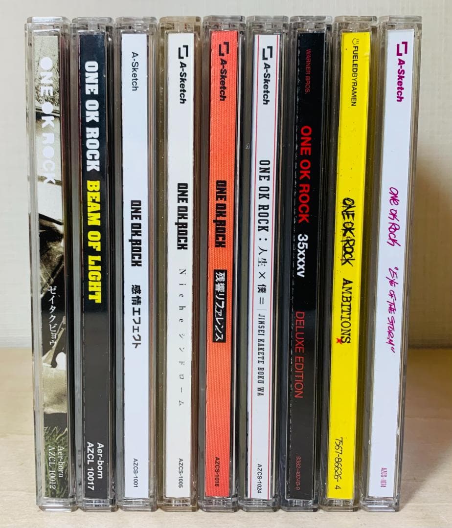 ONE OK ROCK CD アルバム 9枚セット (日本盤 & 海外盤)