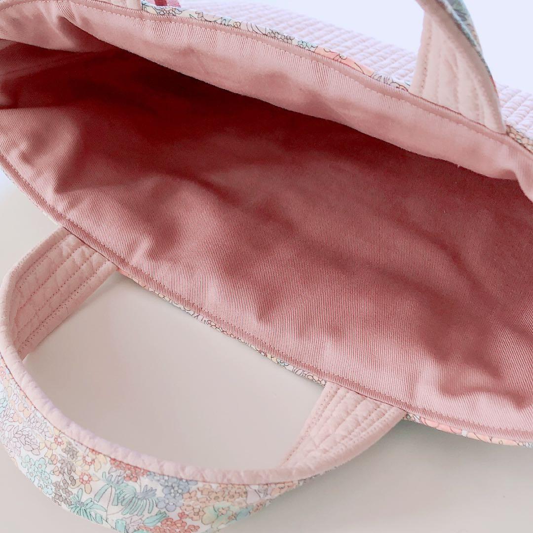 S　レッスンバッグ　リバティ　マーガレットアニー　ハンドメイド　オーダー