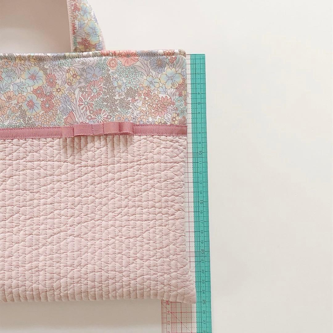 S　レッスンバッグ　リバティ　マーガレットアニー　ハンドメイド　オーダー
