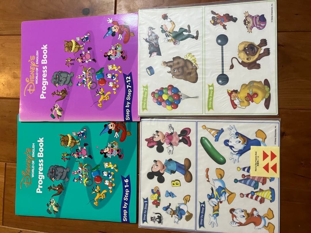 dwe 　メインプログラム　ステップバイステップ　絵本DVD CD セット