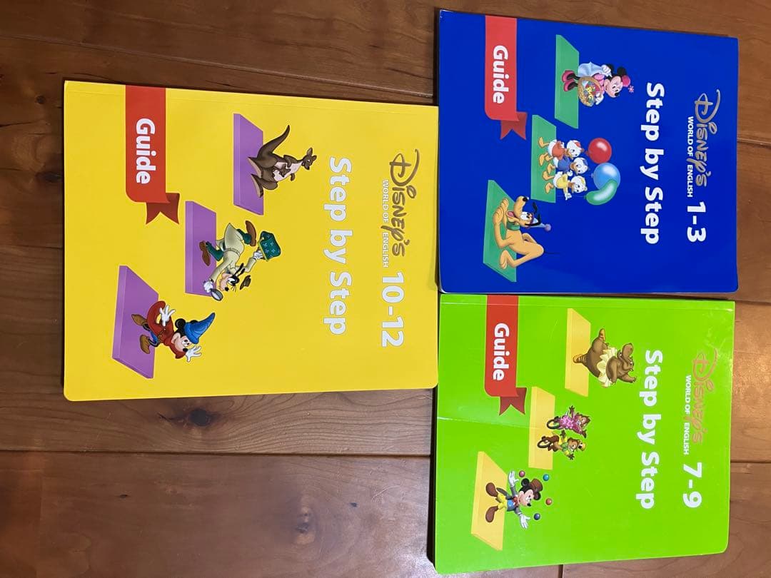 dwe 　メインプログラム　ステップバイステップ　絵本DVD CD セット