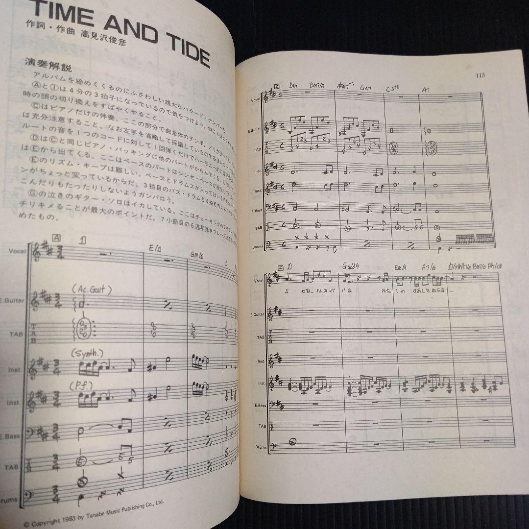 ALFEE ALFEE'S LAW バンドスコア　楽譜