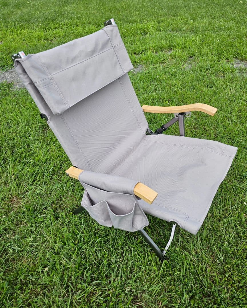 ICECO 4段階リクライニング ハイバックローチェア　2脚セット