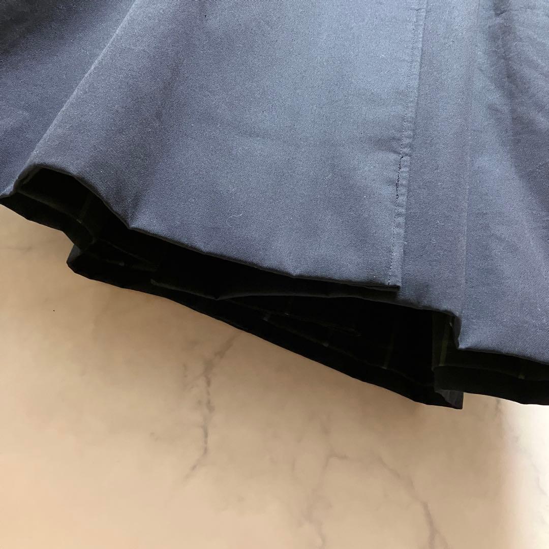 バーバリー ステンカラーコート ネイビー 10 L ベルト