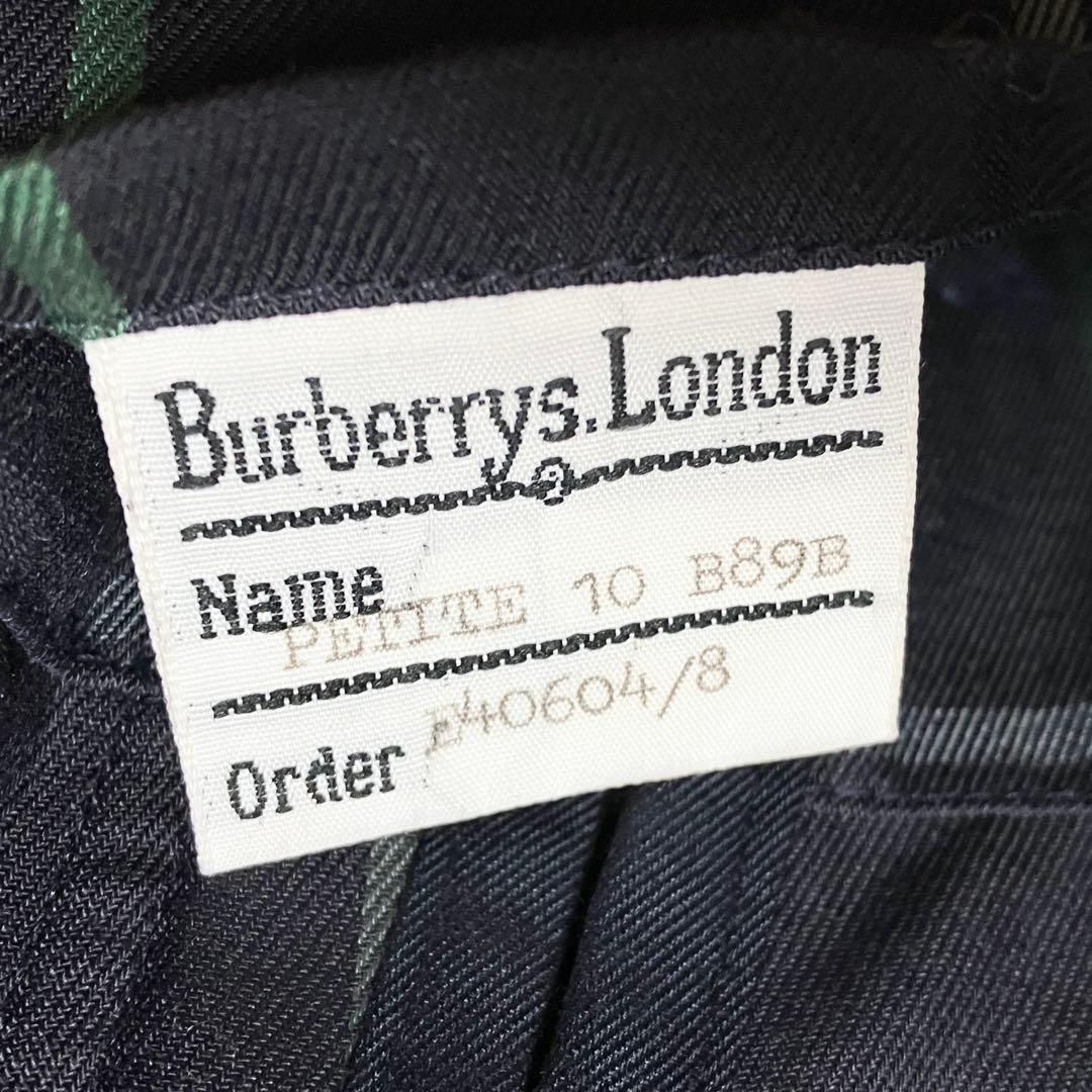 バーバリー ステンカラーコート ネイビー 10 L ベルト