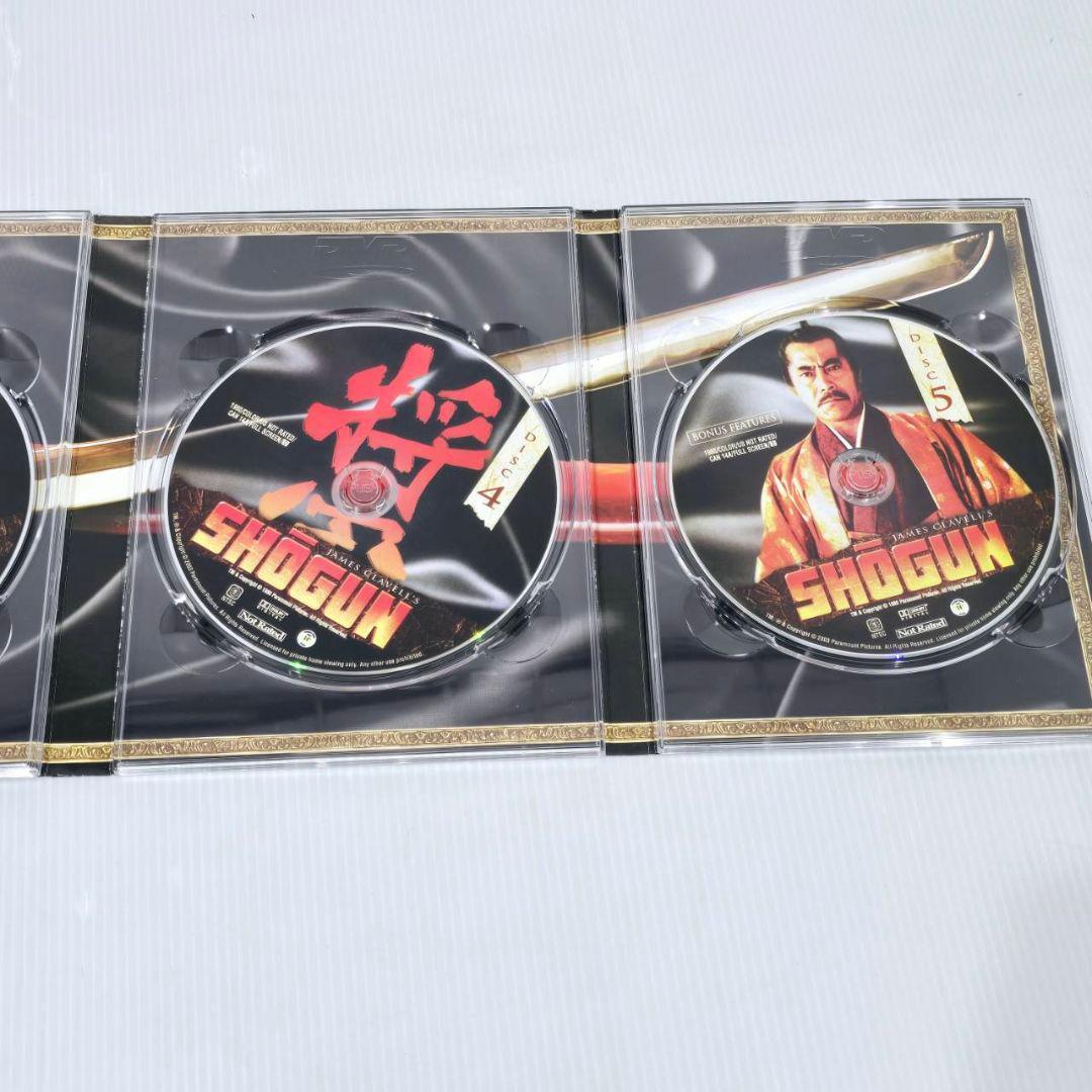 SHOGUN 5枚組 DVD BOX 将軍 1980年 海外 希少 廃盤