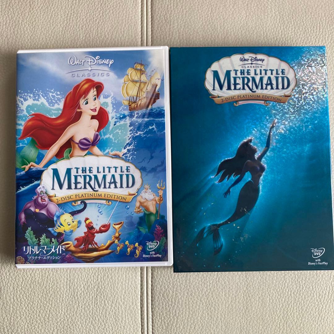 ディズニーDVD 5枚 シンデレラ リトルマーメイド アナと雪の女王 他