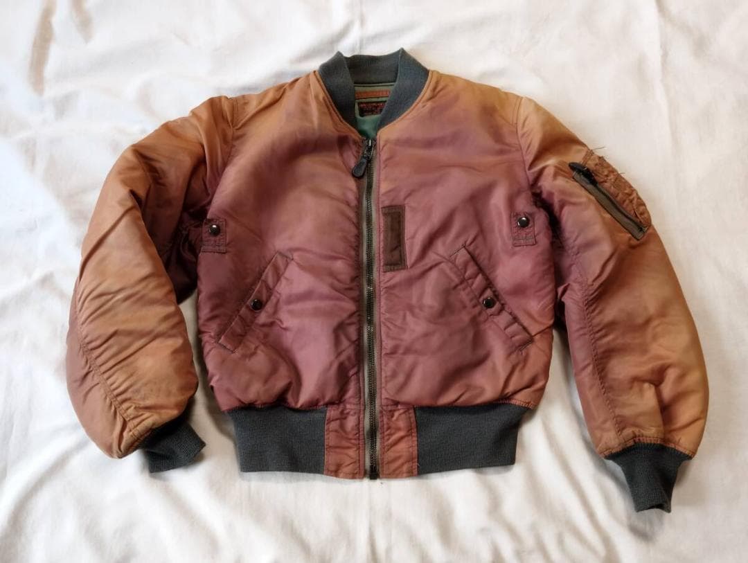 リアルマッコイズ  Turner　フェードMA-１ レア M９０’ｓ