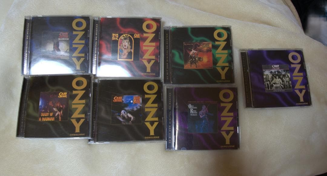 売切！追悼！「オジー・オズボーン(OZZY OSBOURNE)」限定版CD7枚