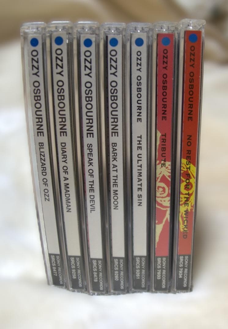 売切！追悼！「オジー・オズボーン(OZZY OSBOURNE)」限定版CD7枚