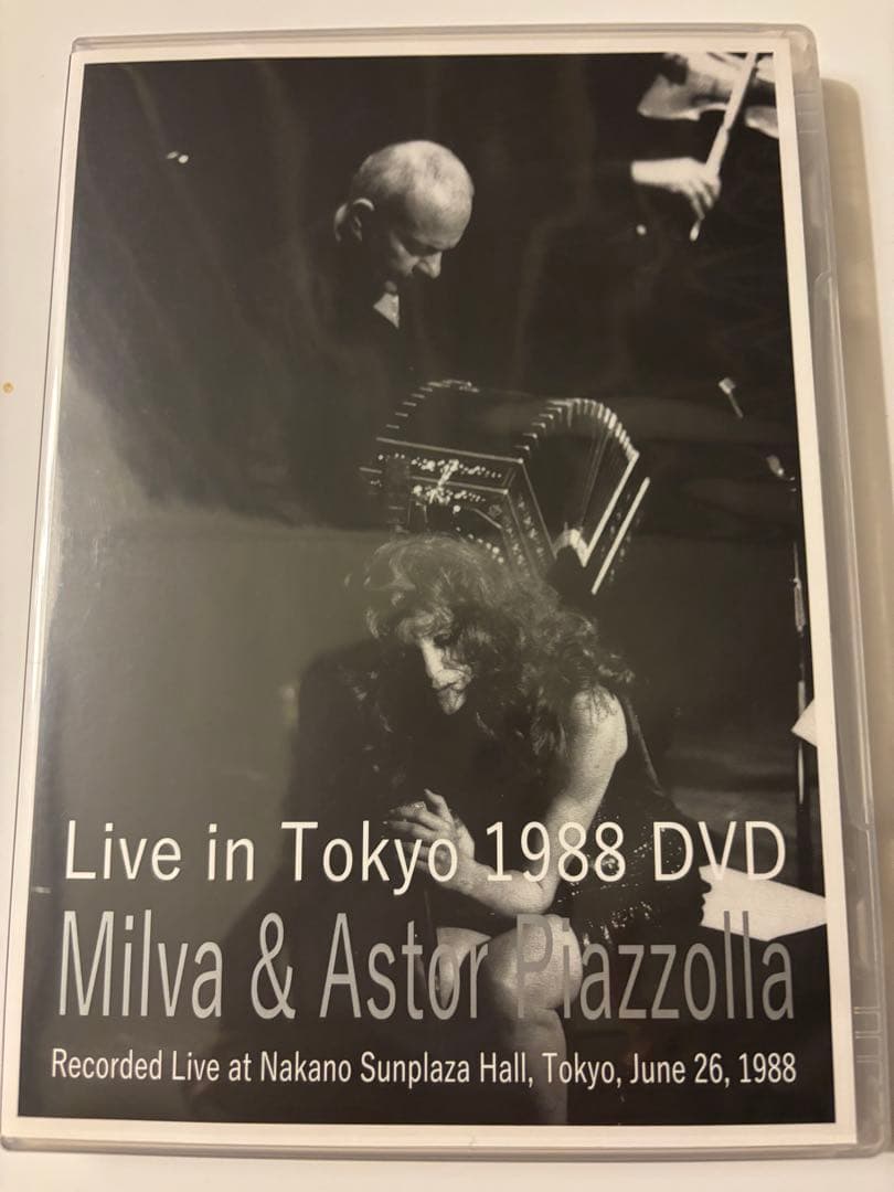 ミュージック Milva&Astor Piazzolla/Live in Tokyo 1988