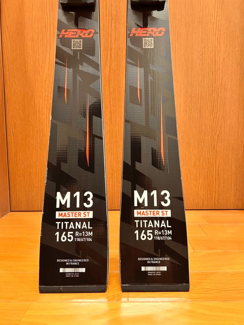 ROSSIGNOL HERO MASTER ST スキー板 使用1日半だけ