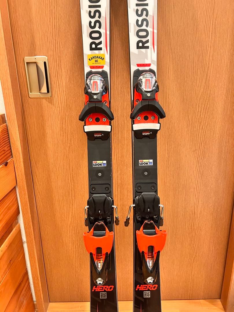 ROSSIGNOL HERO MASTER ST スキー板 使用1日半だけ