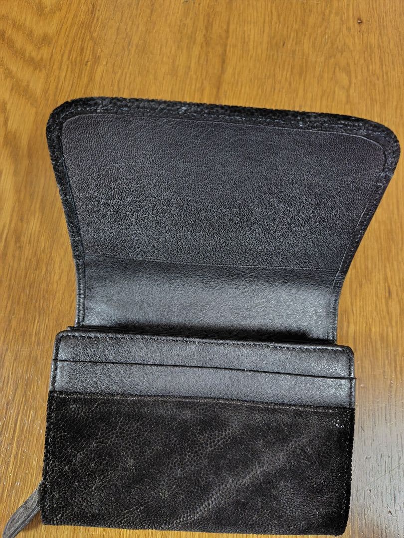 ゾウ革 二つ折り財布
