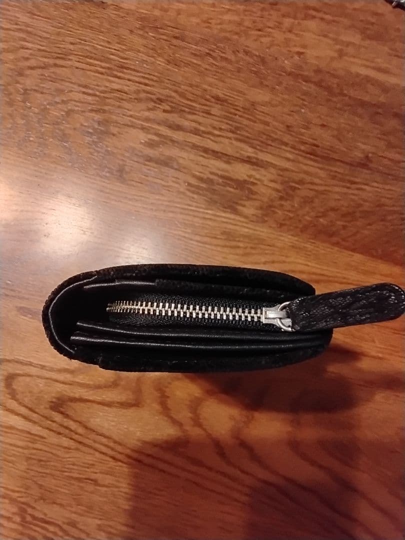 ゾウ革 二つ折り財布