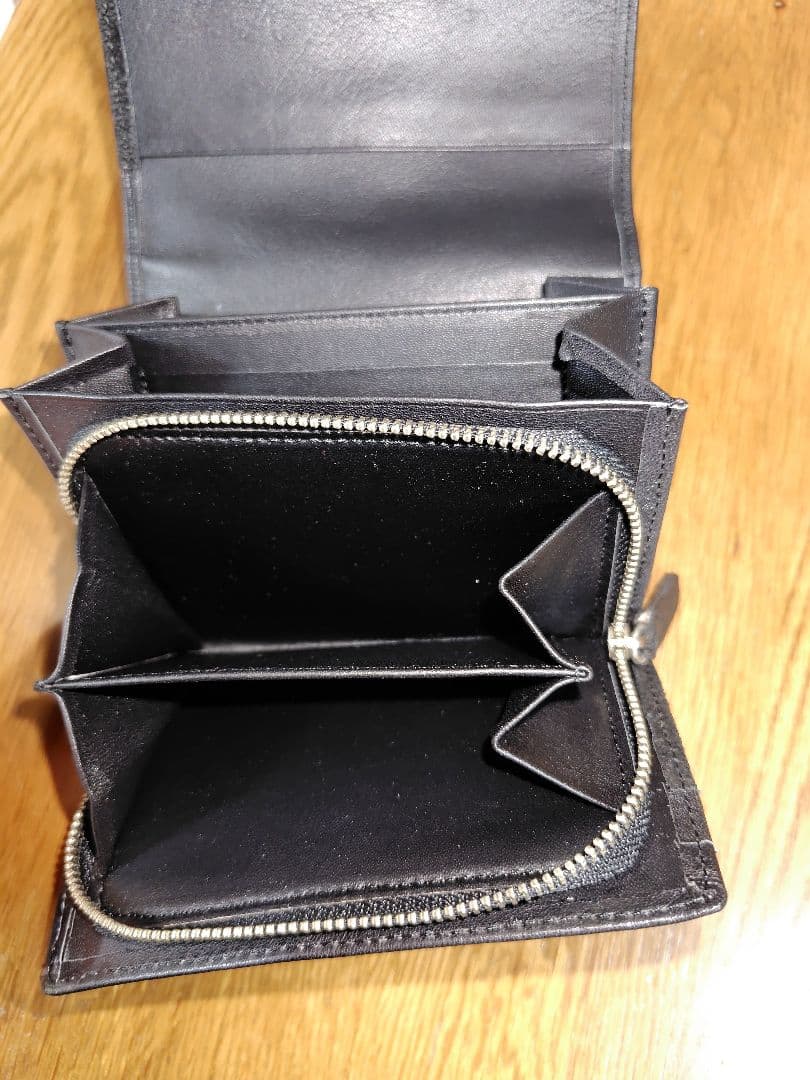 ゾウ革 二つ折り財布