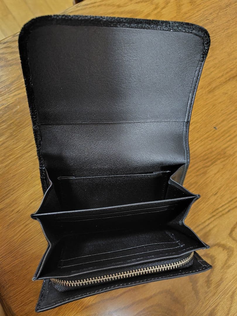 ゾウ革 二つ折り財布