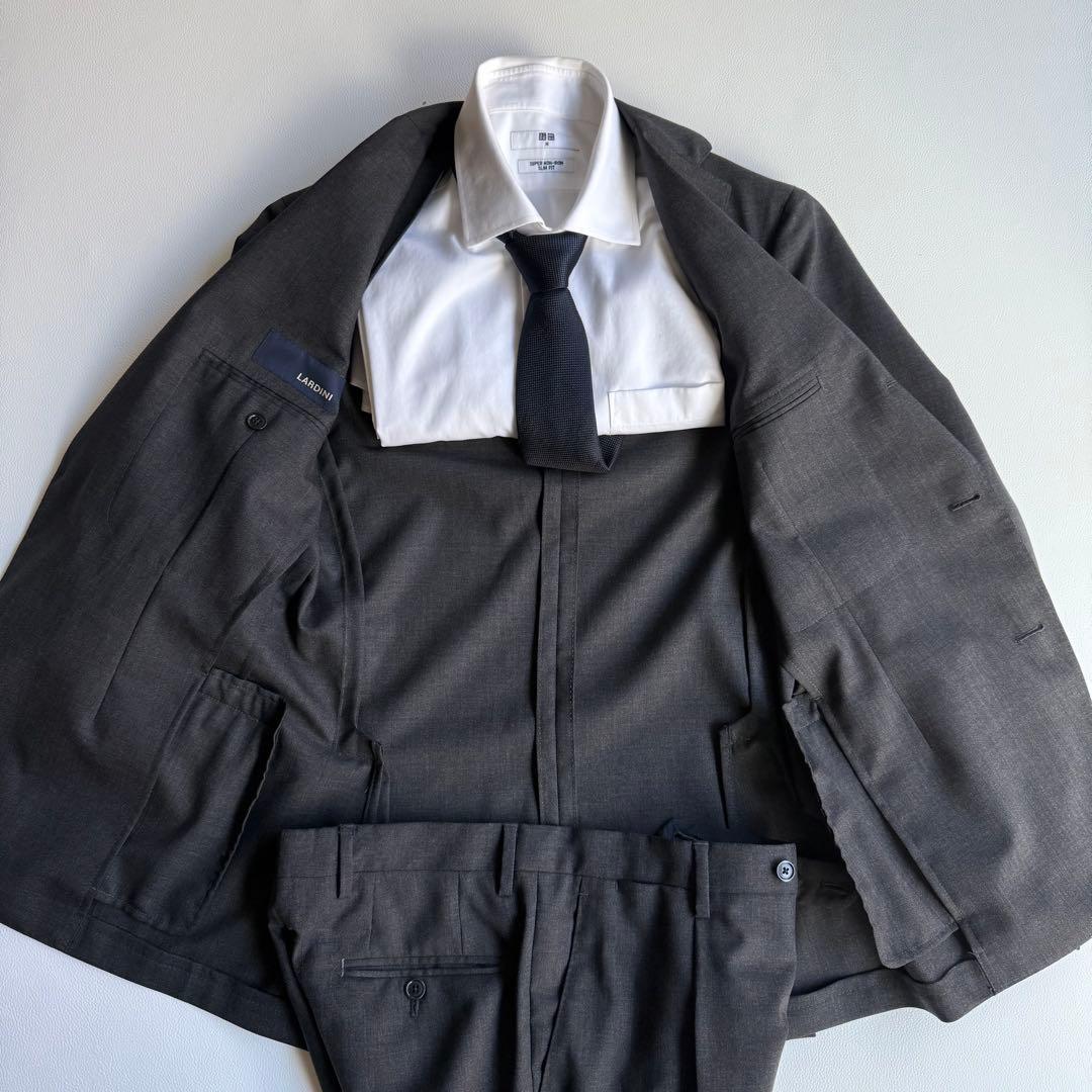 極美品✨現行タグ ラルディーニ スーツ セットアップ グレー M 本切羽