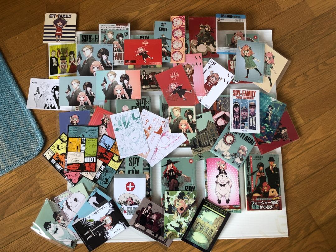 新品　スパイファミリー　SPY　　全巻　初版　特典　ポストカード