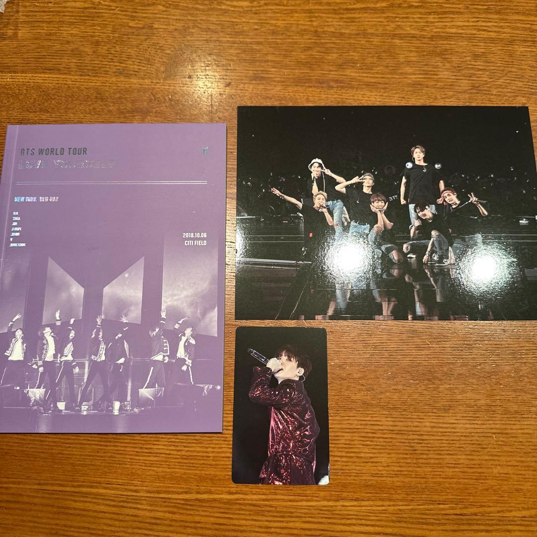 BTS LYS NEW YORK Blu-ray SUGAユンギトレカ付