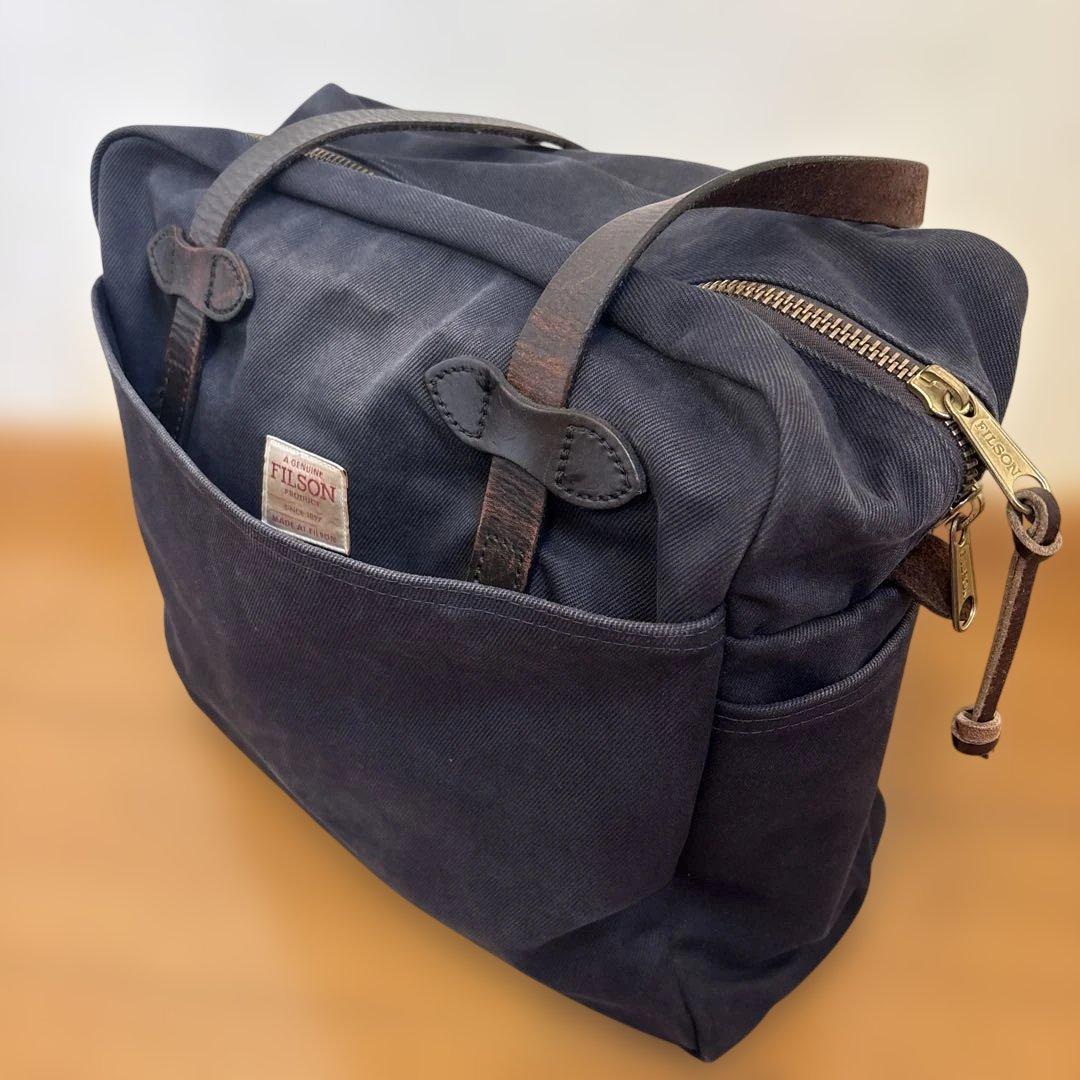 FILSON ネイビー トートバッグ
