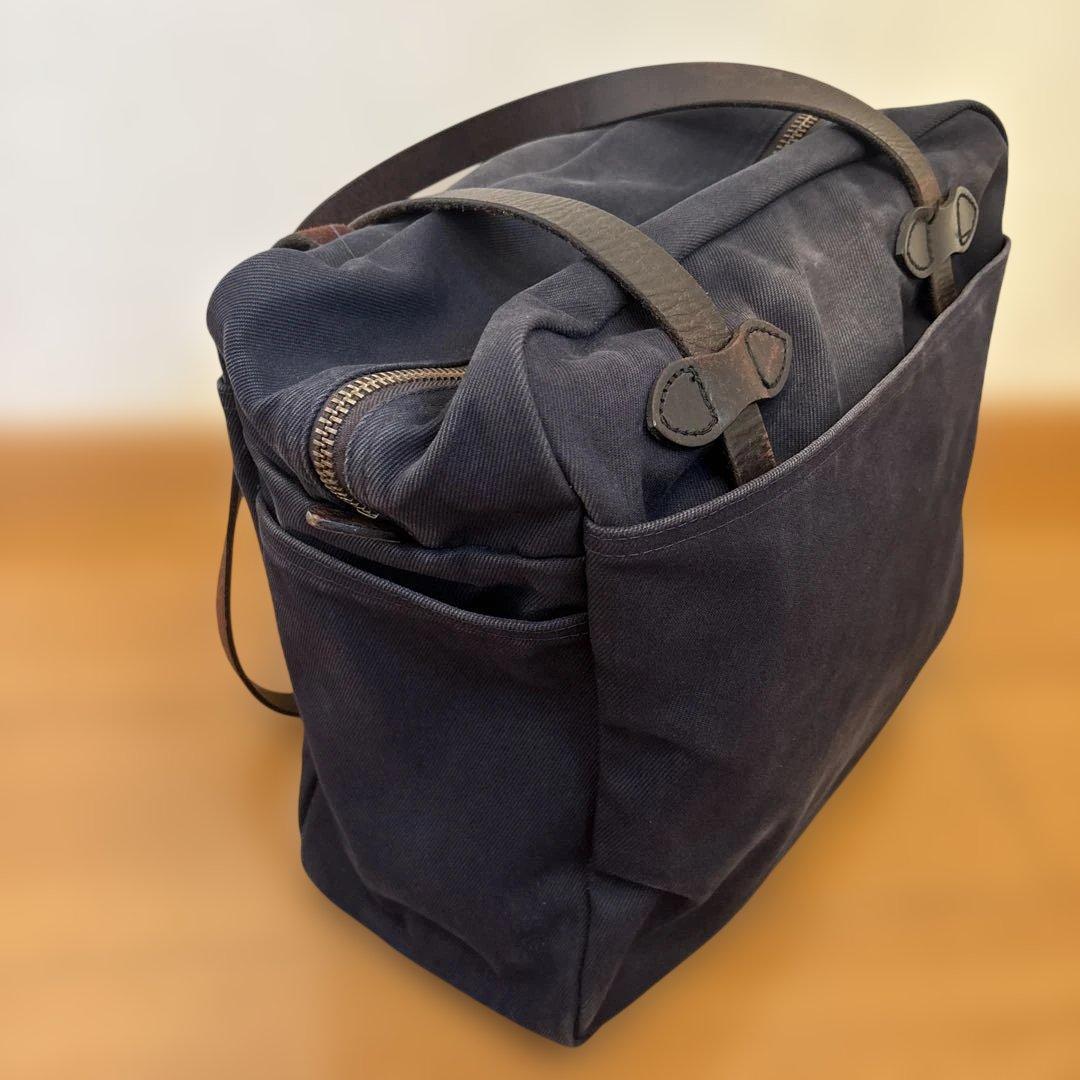 FILSON ネイビー トートバッグ